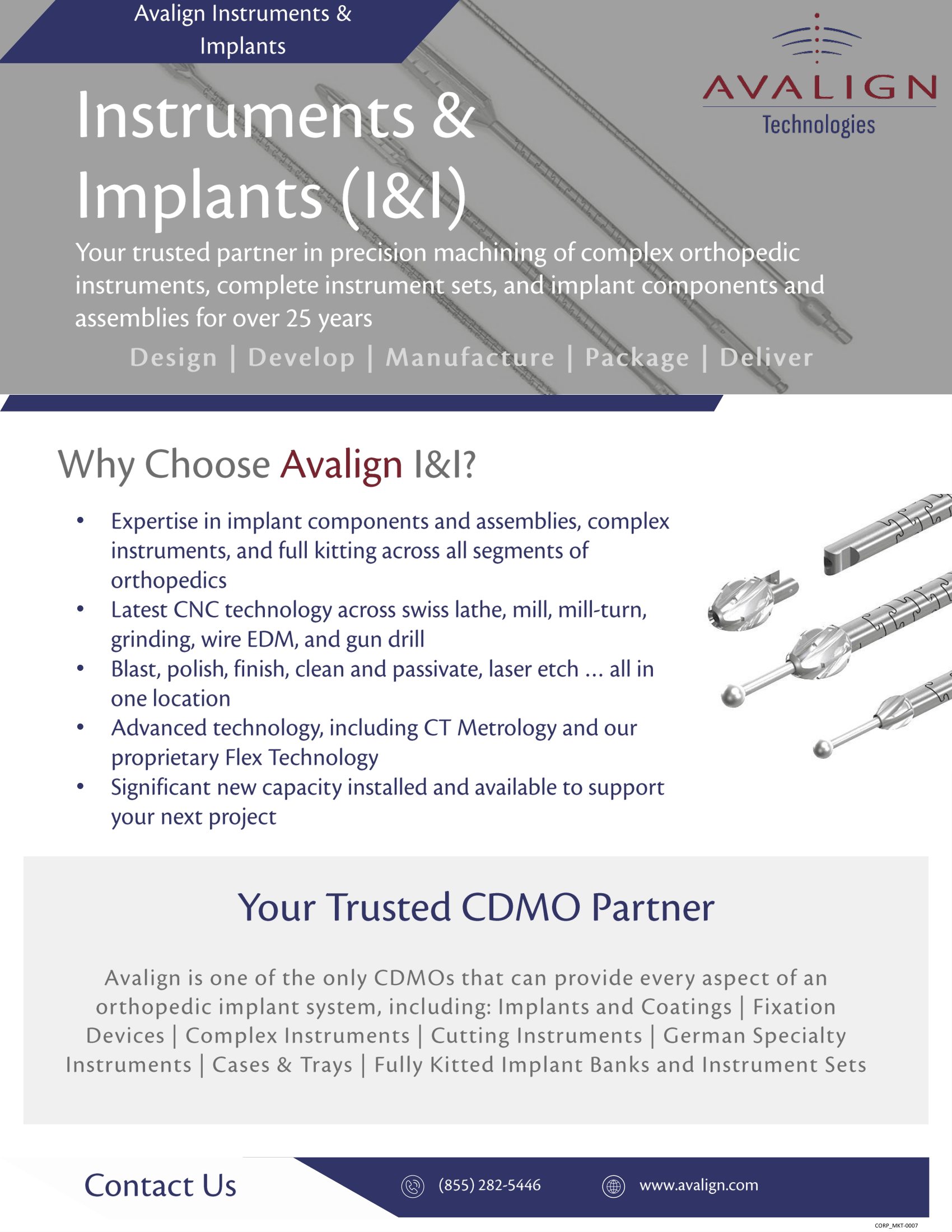 Instruments & Implants (I&I)